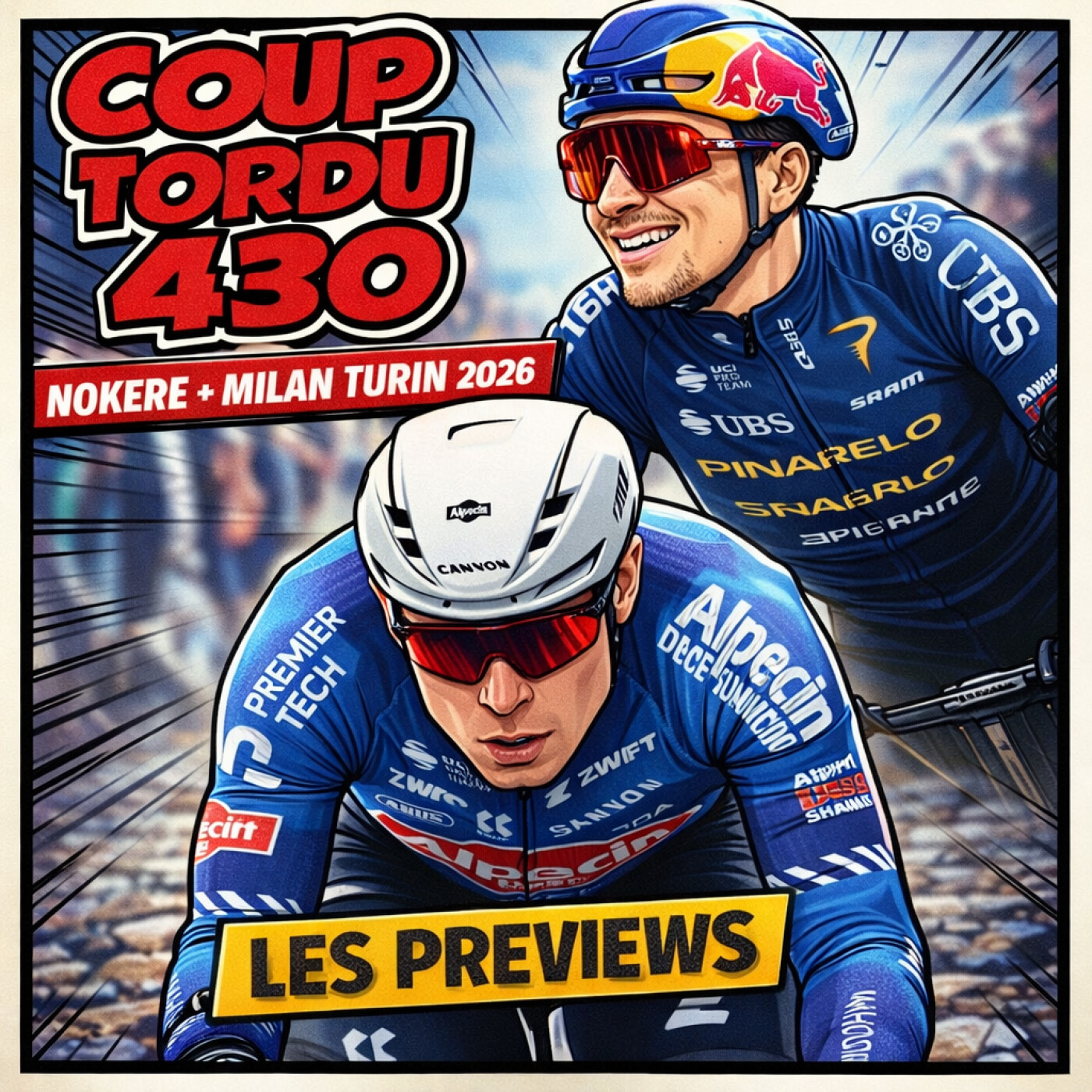 COUP TORDU EPISODE 430 : NOKERE ET MILAN TURIN 2026 ! LES PREVIEWS episode artwork