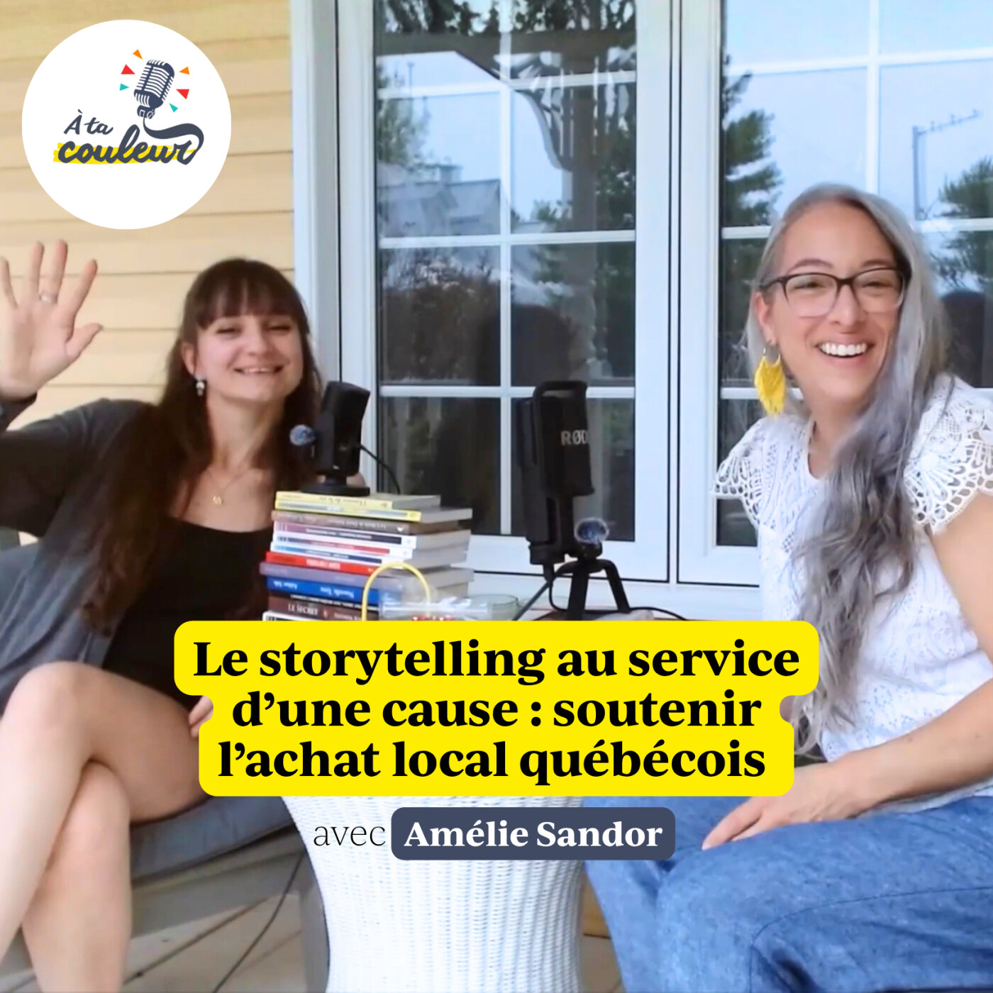 Ép. 56 // Le storytelling au service d’une cause : soutenir l’achat local québécois avec Amélie Sandor