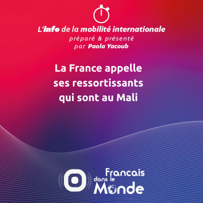 La France appelle ses ressortissants au Mali cover