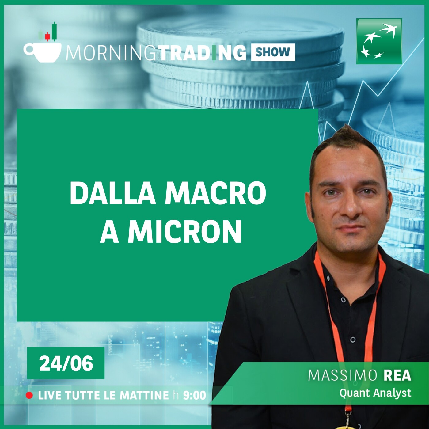 Dalla Macro a Micron- Morning Trading Show episode artwork