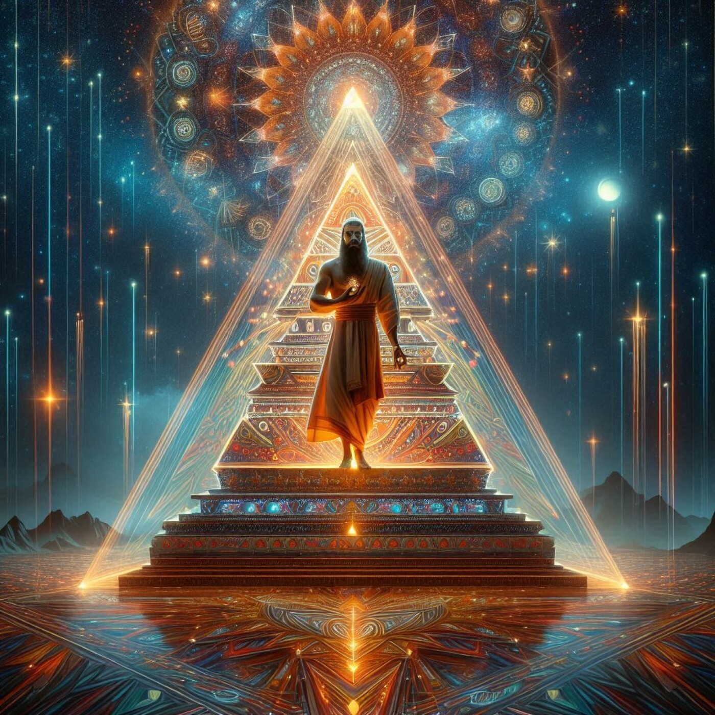 Comment construire la pyramide de sa vie - Archange Raphaël Psaume 136