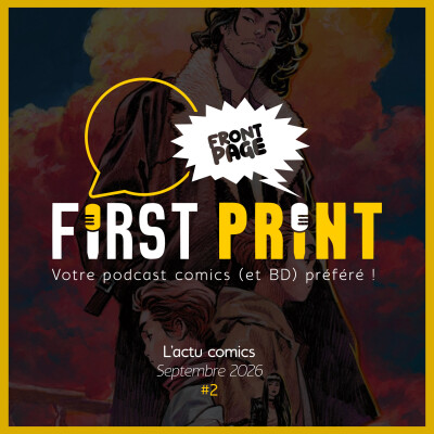 Front Page : l'actualité comics de septembre 2026 #2 (sur 3) ! cover