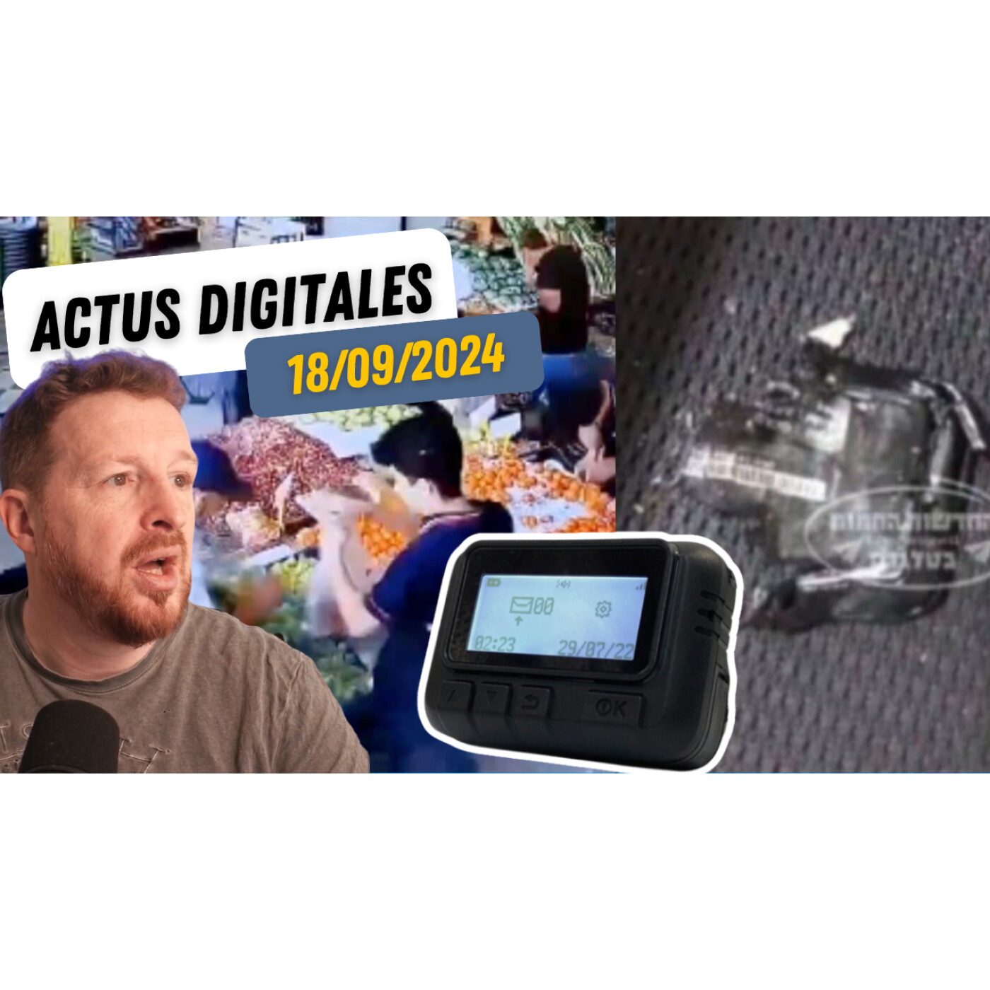 Bippers explosifs du Hezbollah, IA WhatsApp, o1 dépasse le QI Humain, Start-up Révolution episode artwork