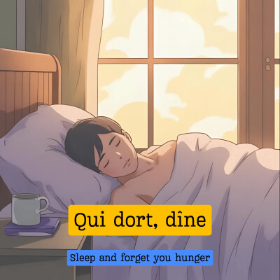 Qui dort dîne cover