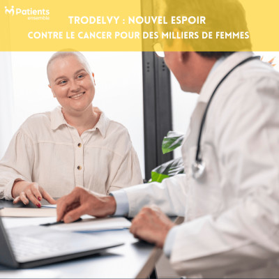 PODCAST 147 - TRODELVY : nouvel espoir contre le cancer pour des milliers de femmes cover
