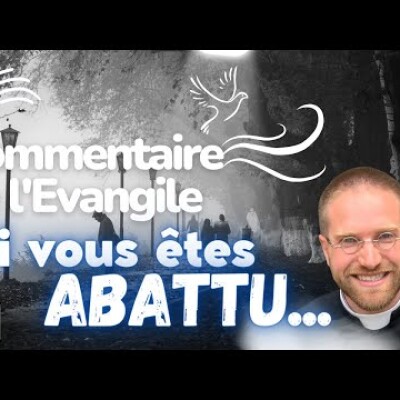 Si vous êtes abattu... écoutez ce Commentaire de l'Evangile | Homélie — Dimanche 23 avril cover