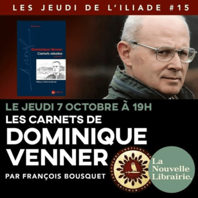 Les Jeudis de l'ILIADE #15 - Les carnets de Dominique Venner cover