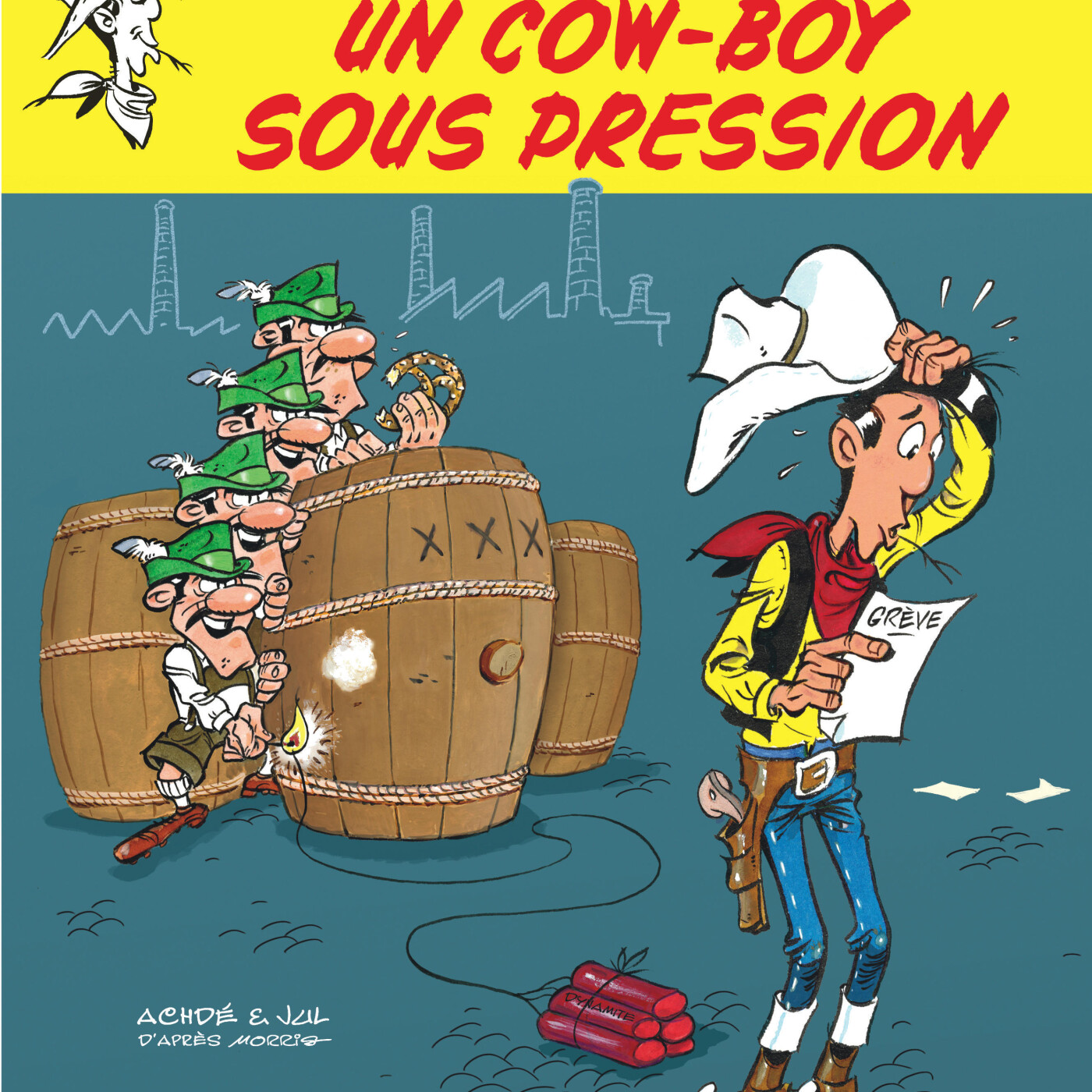 Un Cow boy sous pression... Lucky Luke est de retour. Jul et Achdé sont nos invités. Dans ma bulle #472 episode artwork