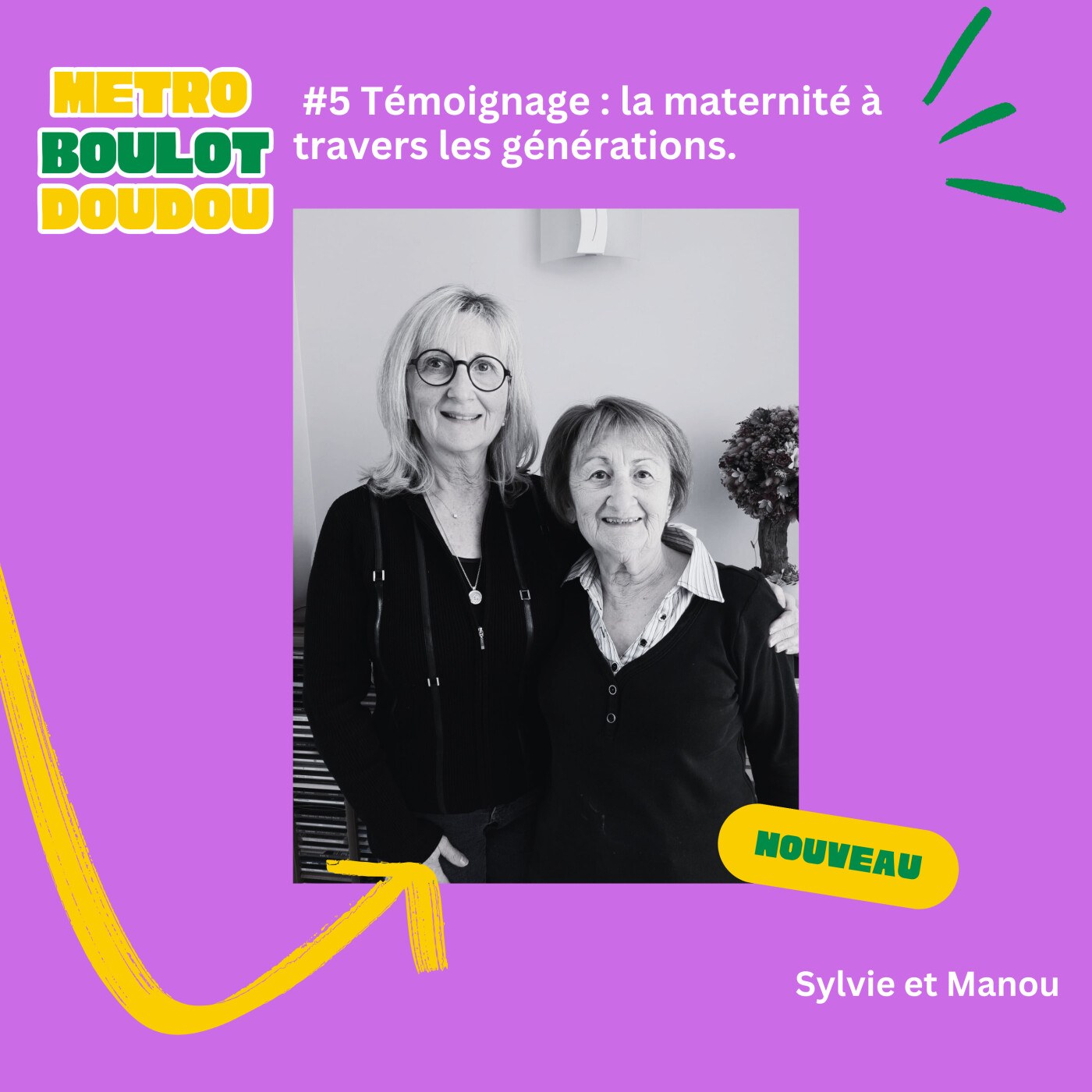 #5 - Sylvie et Manou, la maternité à travers les générations.