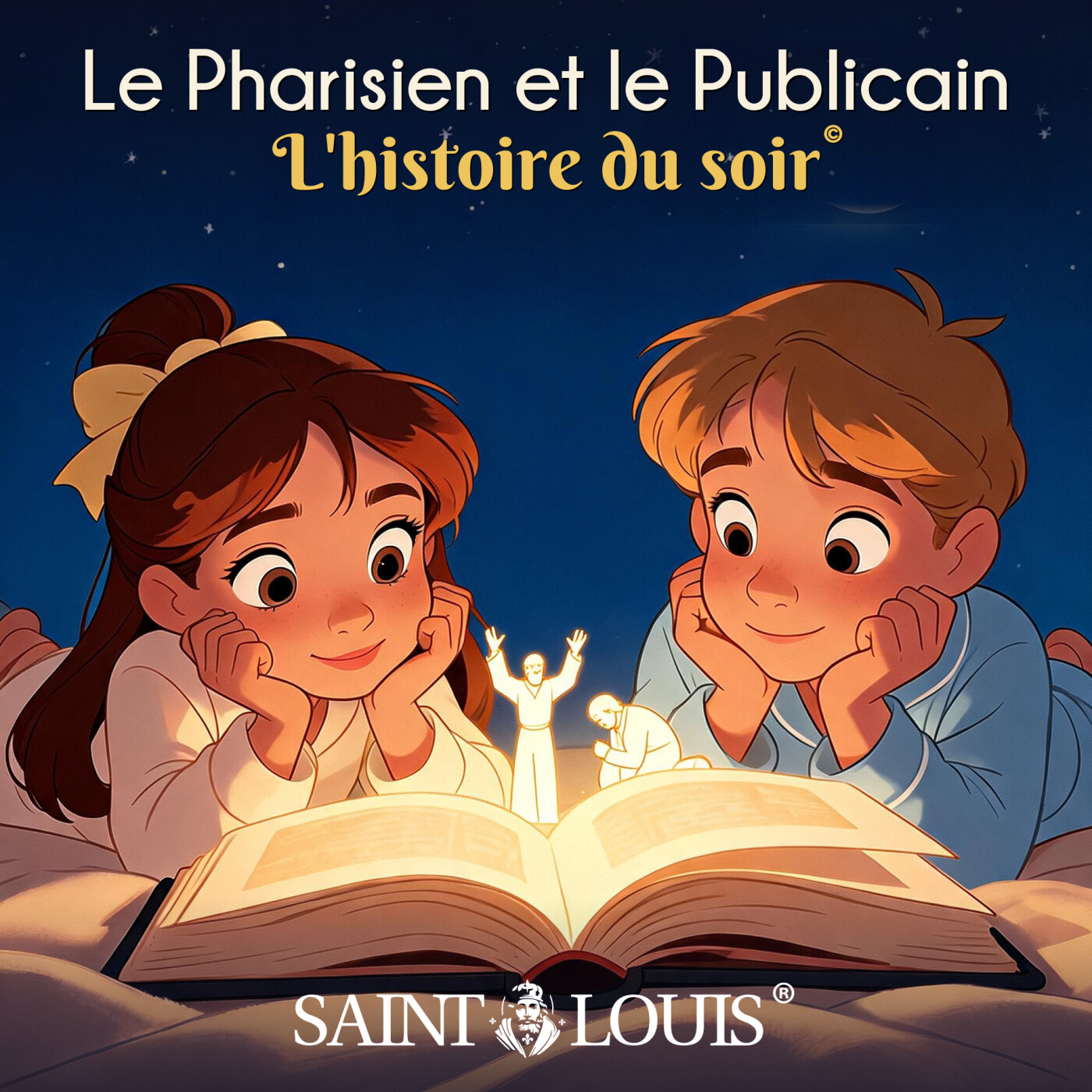 Le Pharisien et le Publicain : la parabole de Jésus qui complète le catéchisme, histoire du soir en famille