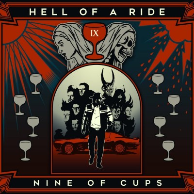 213Rock Podcast Harrag Melodica Itw with Hell of a Ride New album Nine of Cups 20 05 2020 cover