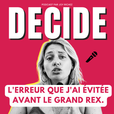 J'ai failli tout gâcher pour mon talk au Grand Rex cover