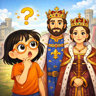 Pourquoi les rois et les reines portent des couronnes ? cover