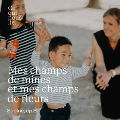 Sabine : Mes champs de mines et mes champs de fleurs cover