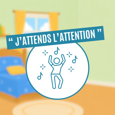 J'attends l'attention - Version Danse - Les comptines d'Adeline cover