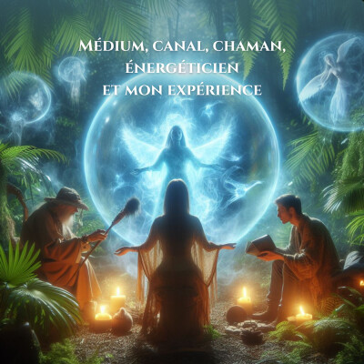 Médium, canal, chaman, énergéticien  et mon expérience cover