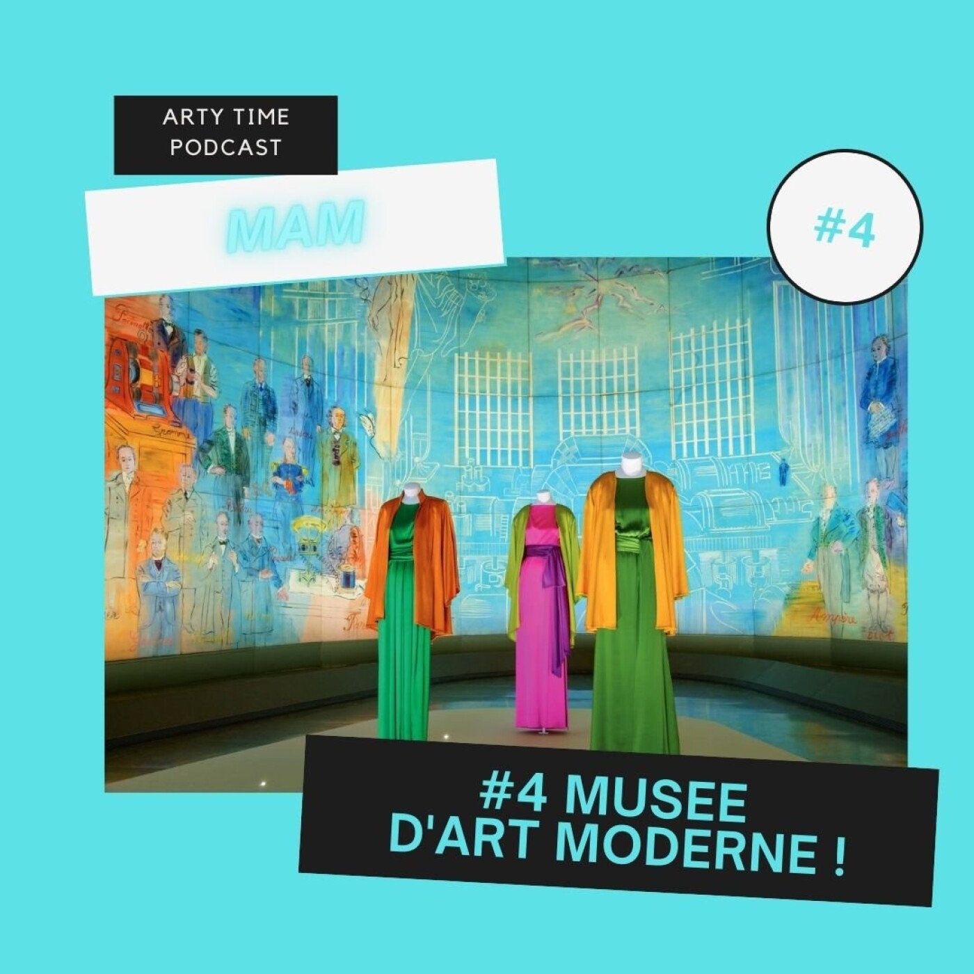 Arty Time : je visite les musées et je fais des résumés humoristiques et j\'interviewe des comédien.ne !