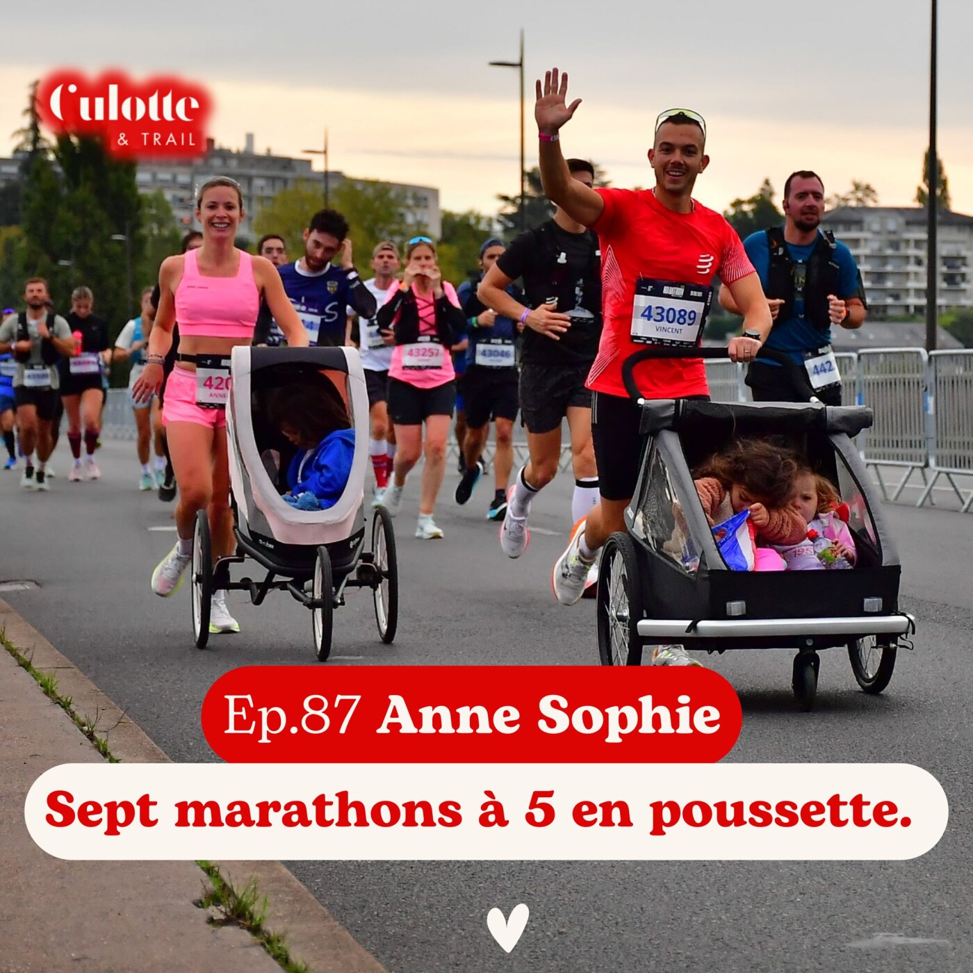 [EXTRAIT] ANNE SOPHIE " SEPT MARATHONS EN POUSSETTE FAMILY"