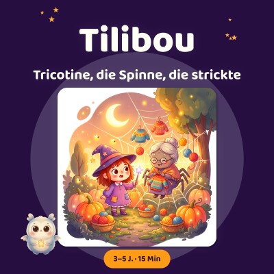 Tricotine, die Spinne, die strickte