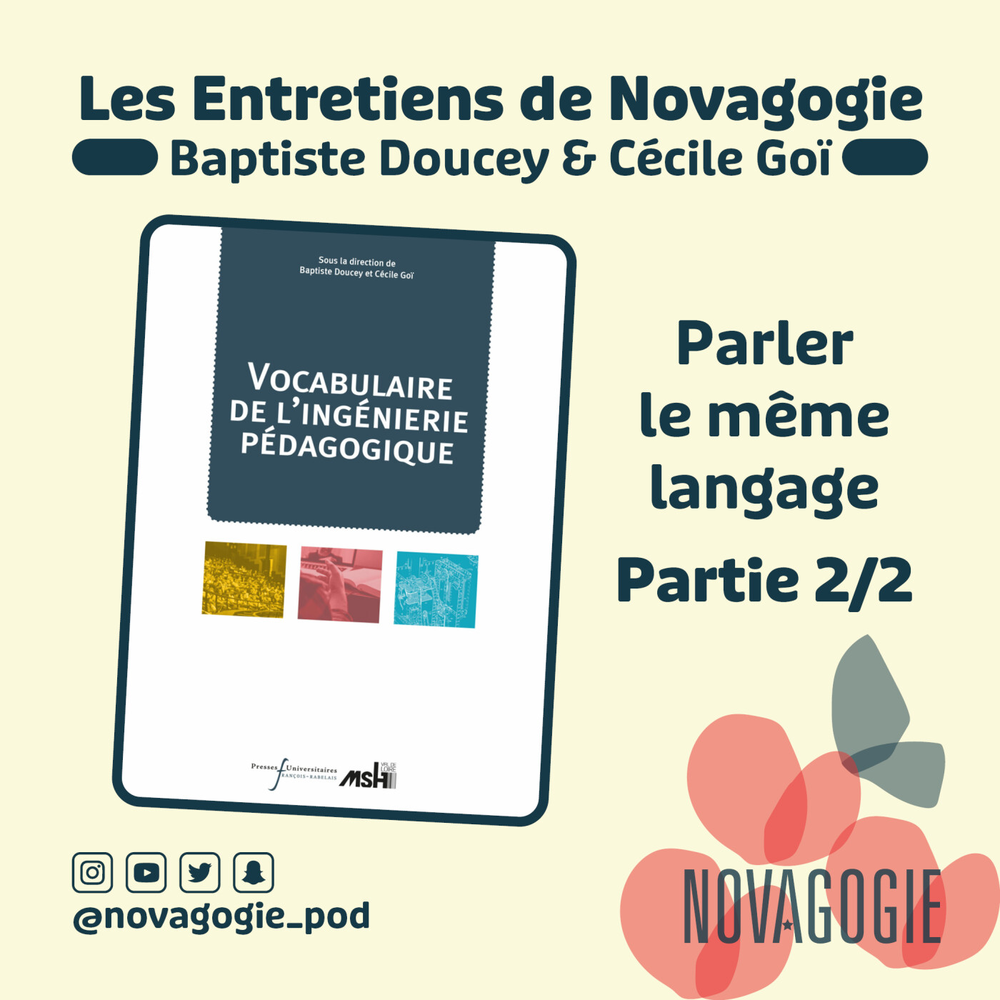 Baptiste Doucey et Cécile Goï | Parler le même langage : genèse du Vocabulaire de l'ingénierie pédagogique (2/2)