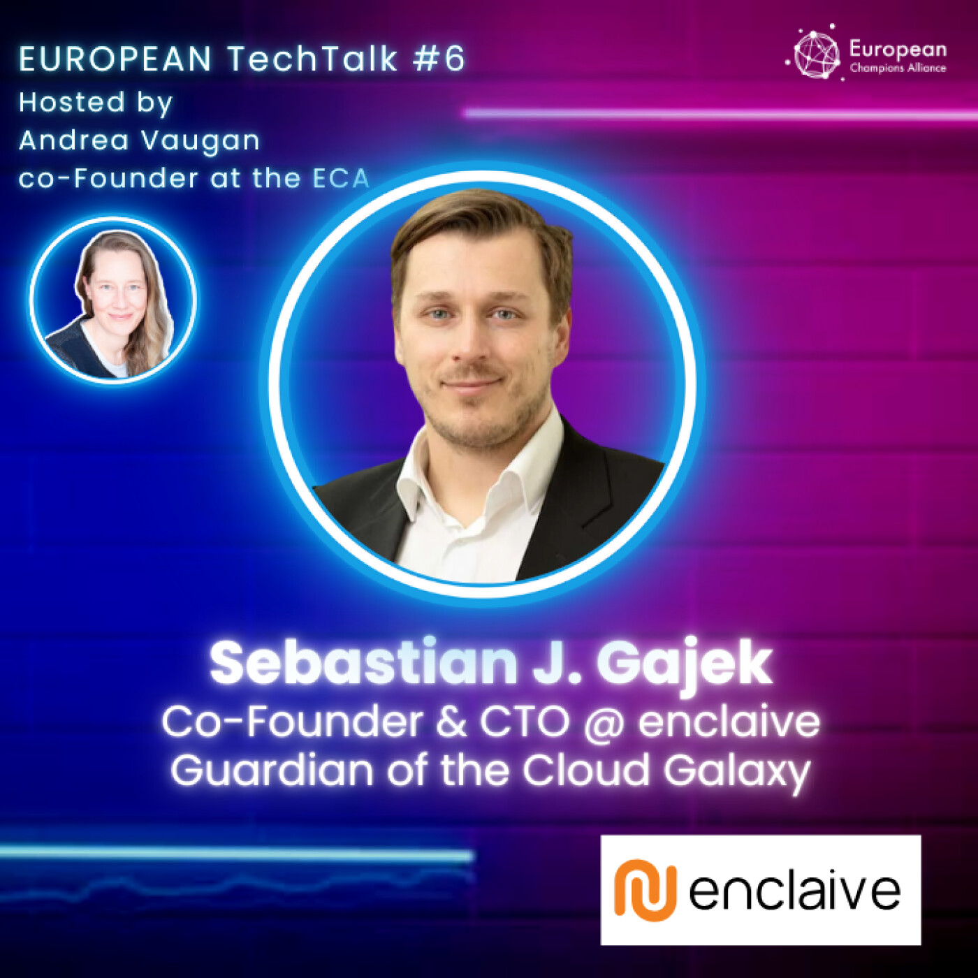 7. The importance of confidential cloud computing in Europe, Sebastian Gajek, Enclaive episode artwork