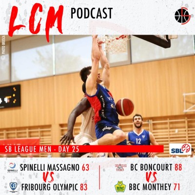 SBL - Day 25 - Massagno vs Fribourg & Boncourt vs Monthey cover