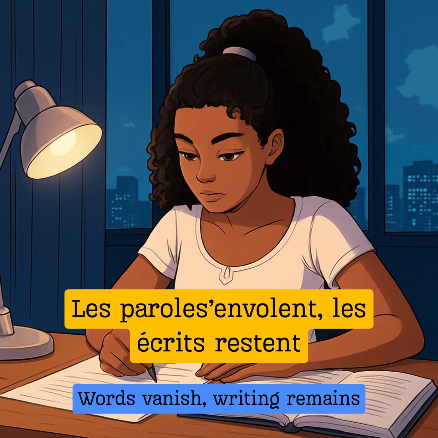 Expression française - Les paroles s'envolent, les écrits restent