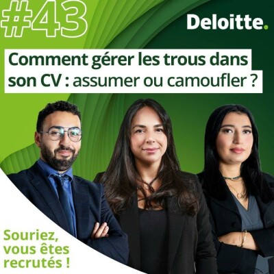 EP.#43 Comment gérer les trous dans son CV : assumer ou camoufler ? cover