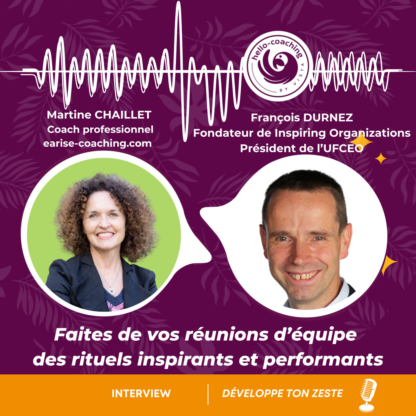Faites de vos réunions d'équipe des rituels inspirants et performants episode artwork