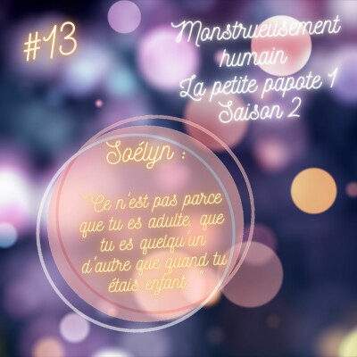 E13 La superficialité (partie 3) : La petite papote de Soélyn cover