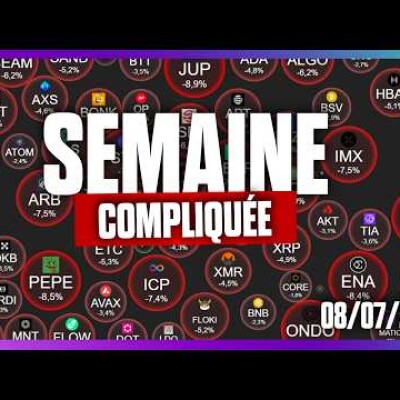 (ENCORE) une semaine compliquée pour bitcoin et les cryptos ! On s'accroche cover