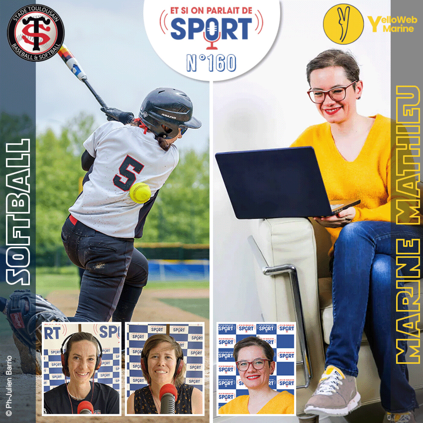 Emission N°160 - Softball et Sponsoring sportif episode artwork