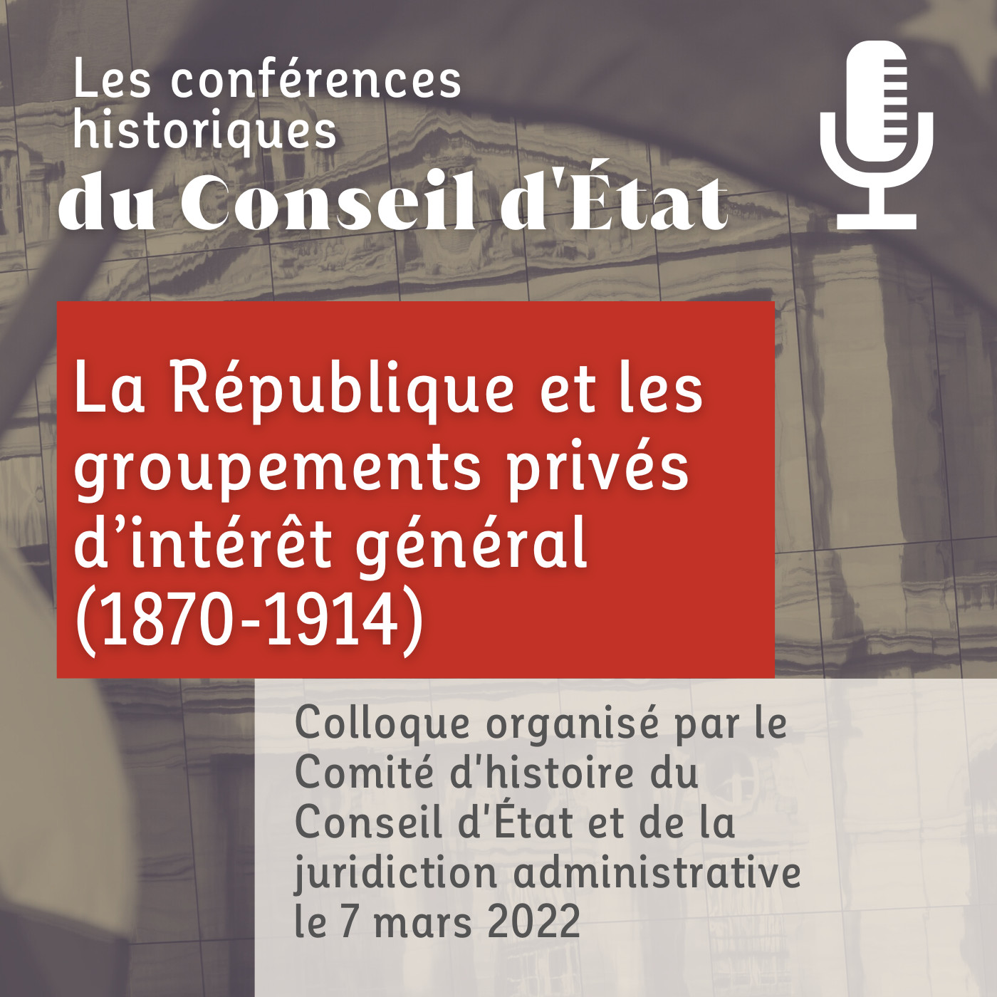 Les conférences du Conseil d\'État