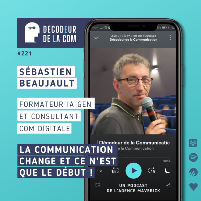La Communication Change et ce n'est que le Début | Sébastien Beaujault | Ep 221 cover