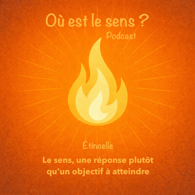 *Étincelle* Le sens, une réponse plutôt qu'un objectif à atteindre cover