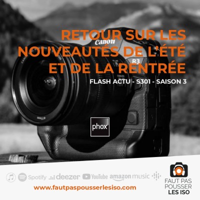 FLASH ACTU - S301 - Retour sur les nouveautés de l'été et la rentrée cover