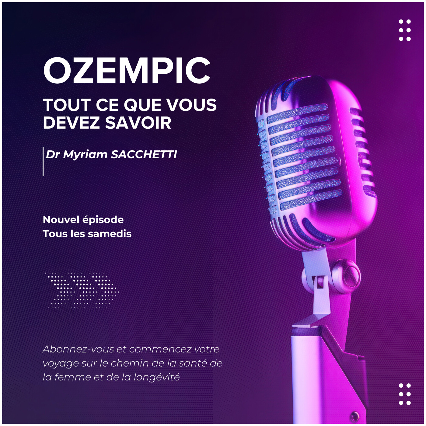 La vérité sur l’Ozempic : ce que le GLP-1 change vraiment dans votre corps, votre cerveau et votre poids episode artwork