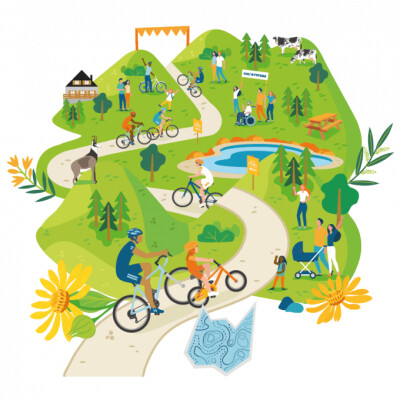 Laissez-vous tenter par de belles balades à vélo ! cover