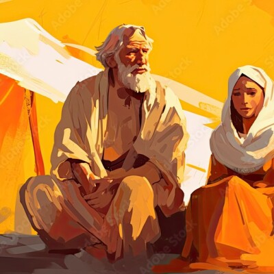 Genèse Chapitre 21 Joie de Sara, détresse de Agar cover