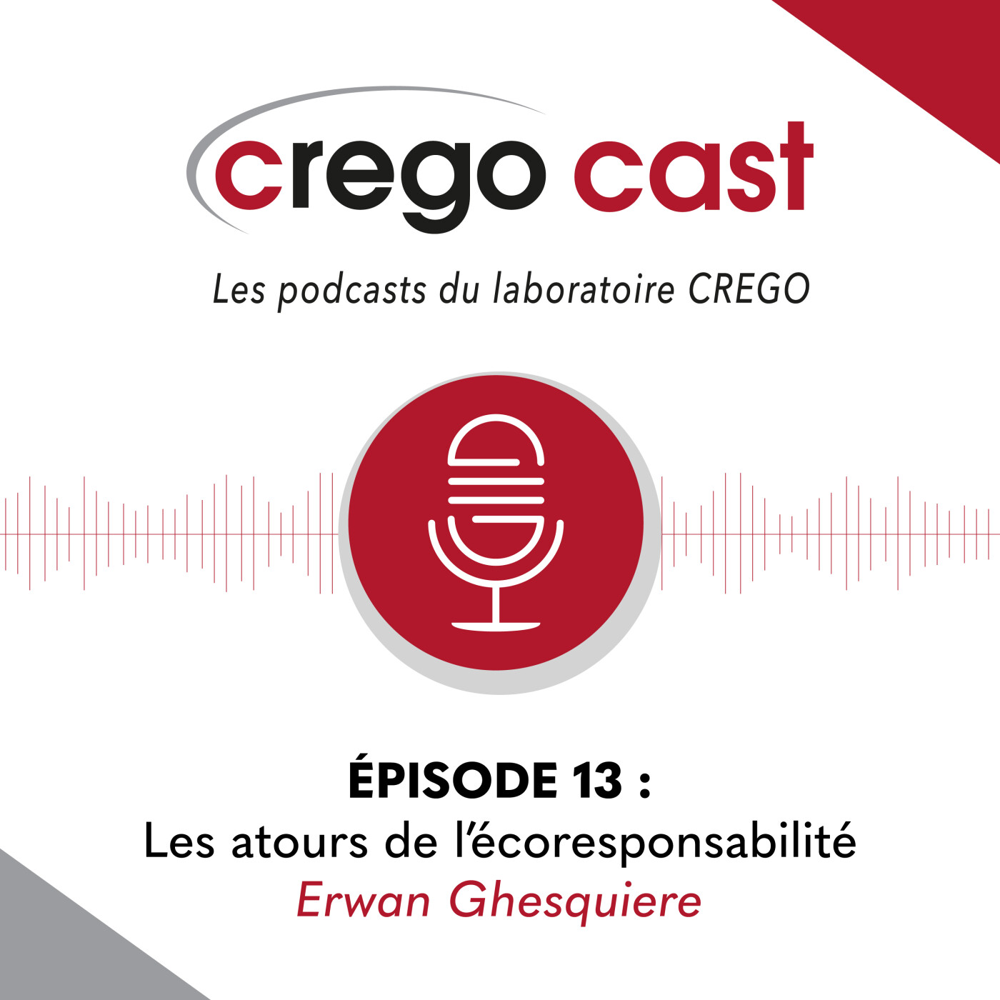 CREGOCAST 13 : "Les atours de l’écoresponsabilité"
