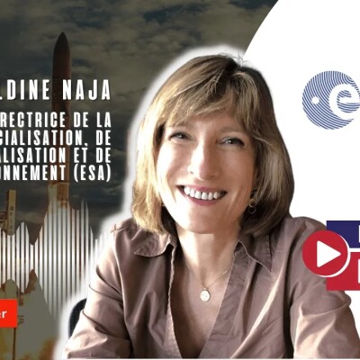 Géraldine Naja, Directrice de la commercialisation, de l’industrie à l’ESA cover