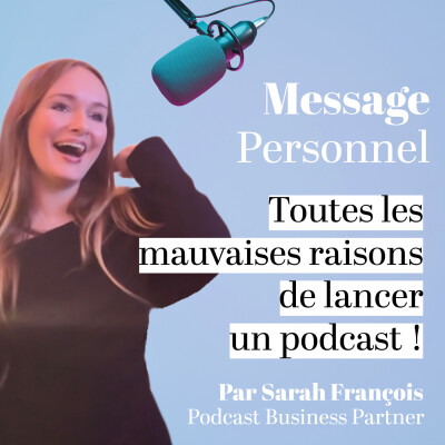 Toutes les mauvaises raisons de lancer un podcast : faut qu'on s'en parle ! • [Quotidienne Build in Public 4/31 I Conseils Podcast] cover