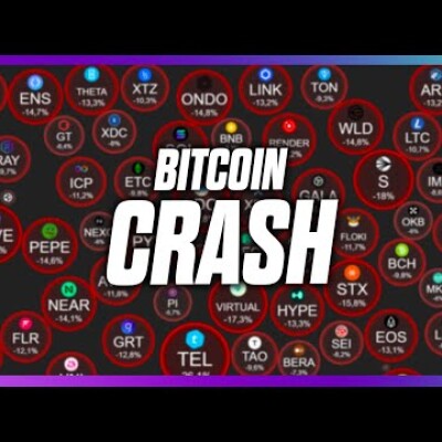 🩸BITCOIN : La chute et le bain de sang (Jusqu'où et pourquoi ) cover