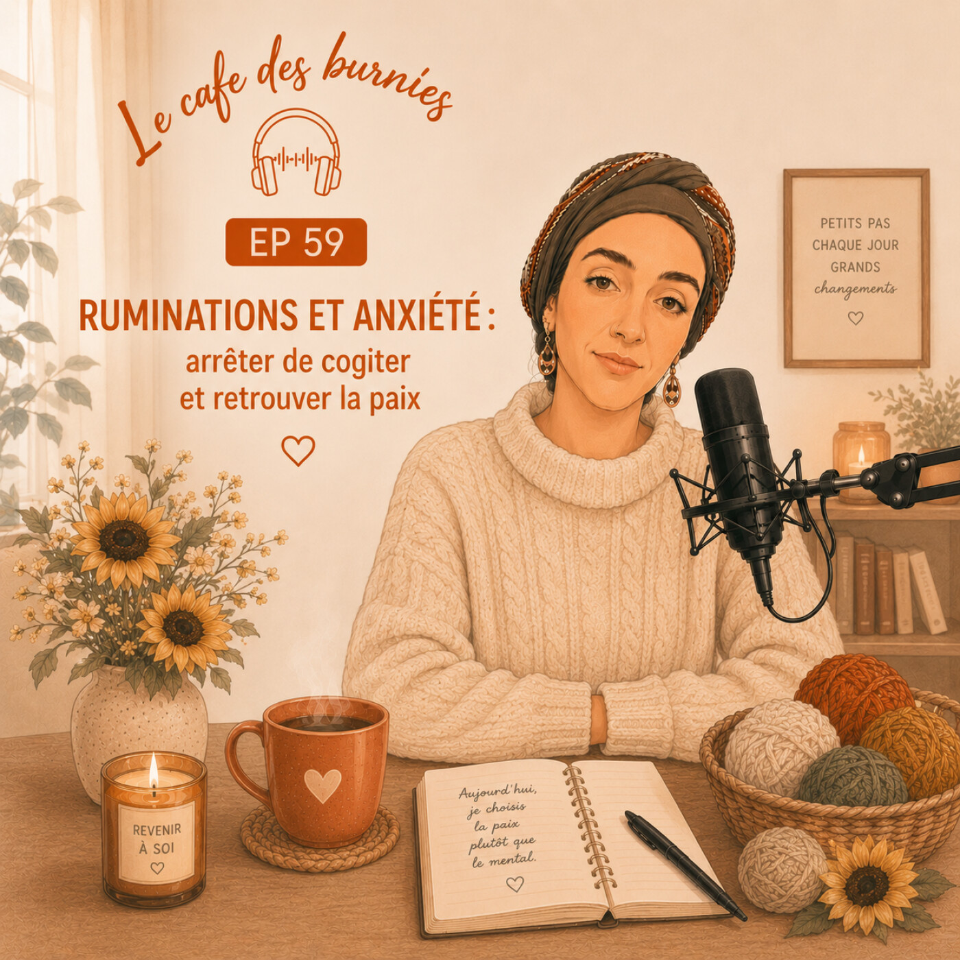 EP 59 RUMINATIONS ET ANXIÉTÉ : 10 conseils pour arrêter de cogiter et retrouver la paix