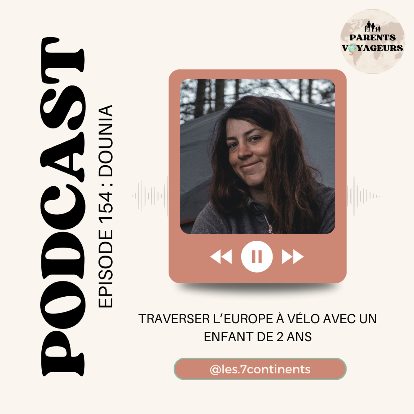 #154 - Traverser l'Europe à vélo avec un enfant de 2 ans episode artwork