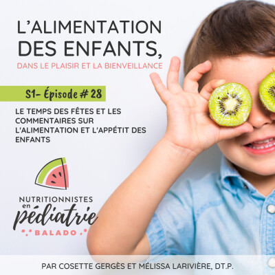 Le temps des fêtes et les commentaires sur l'alimentation et l'appétit des enfants | S1 E28 cover