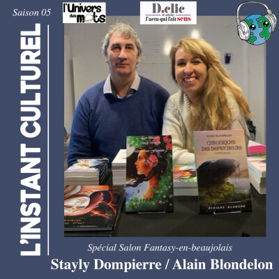 Stayly Dompierre & Alain Blondelon dans l’Instant Culturel (spécial salon Fantasy) cover