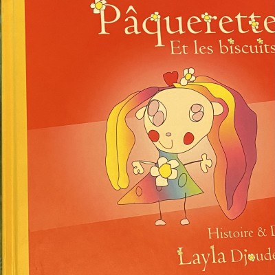 Histoire du soir pour enfants : interview de l'auteure et illustratrice de Pâquerette et les biscuits cover
