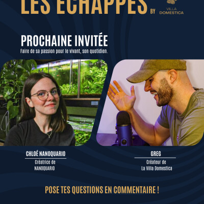 DE LA PASSION AU MÉTIER : L'AVENTURE NANOQUARIO AVEC CHLOÉ cover