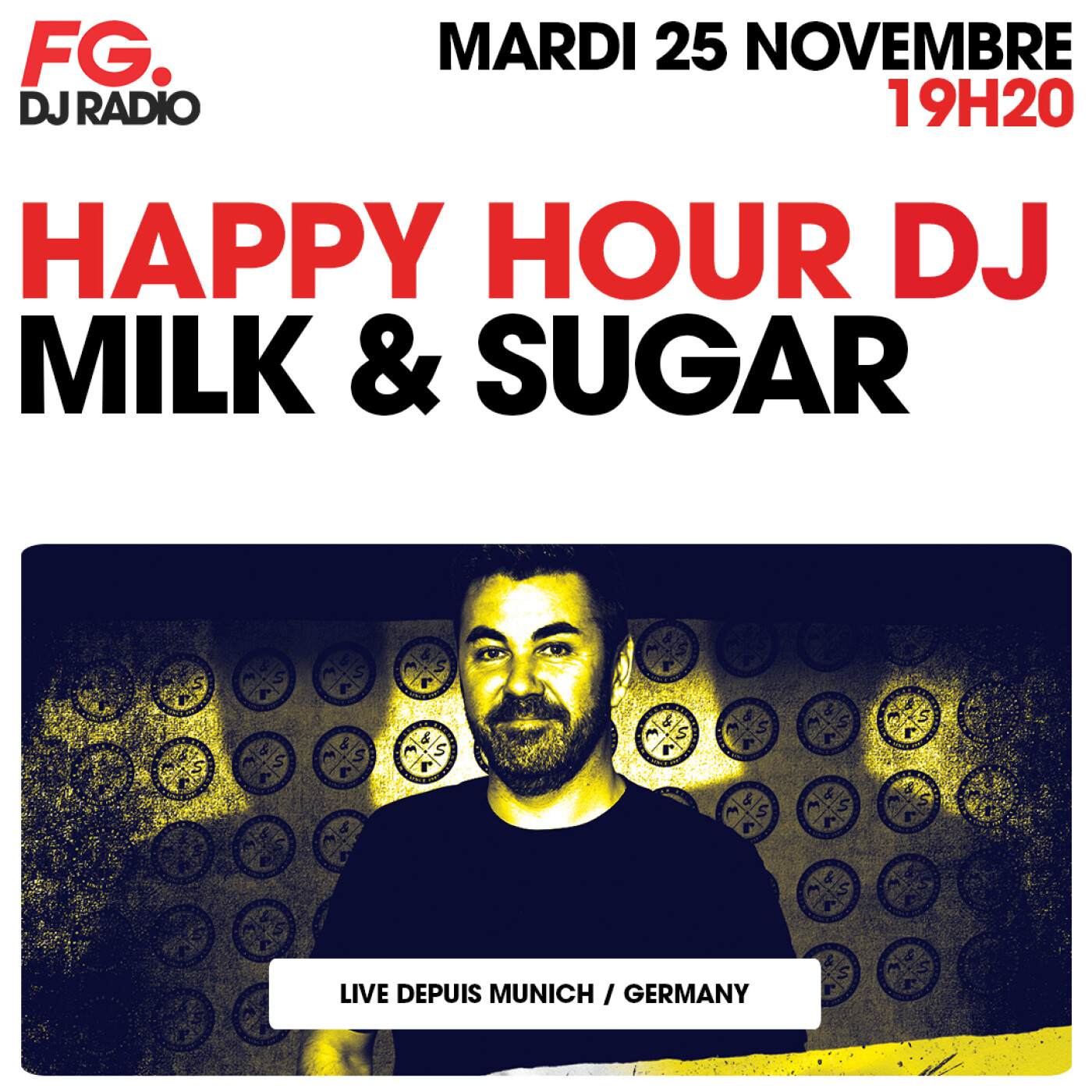 HAPPY HOUR DJ : MILK & SUGAR